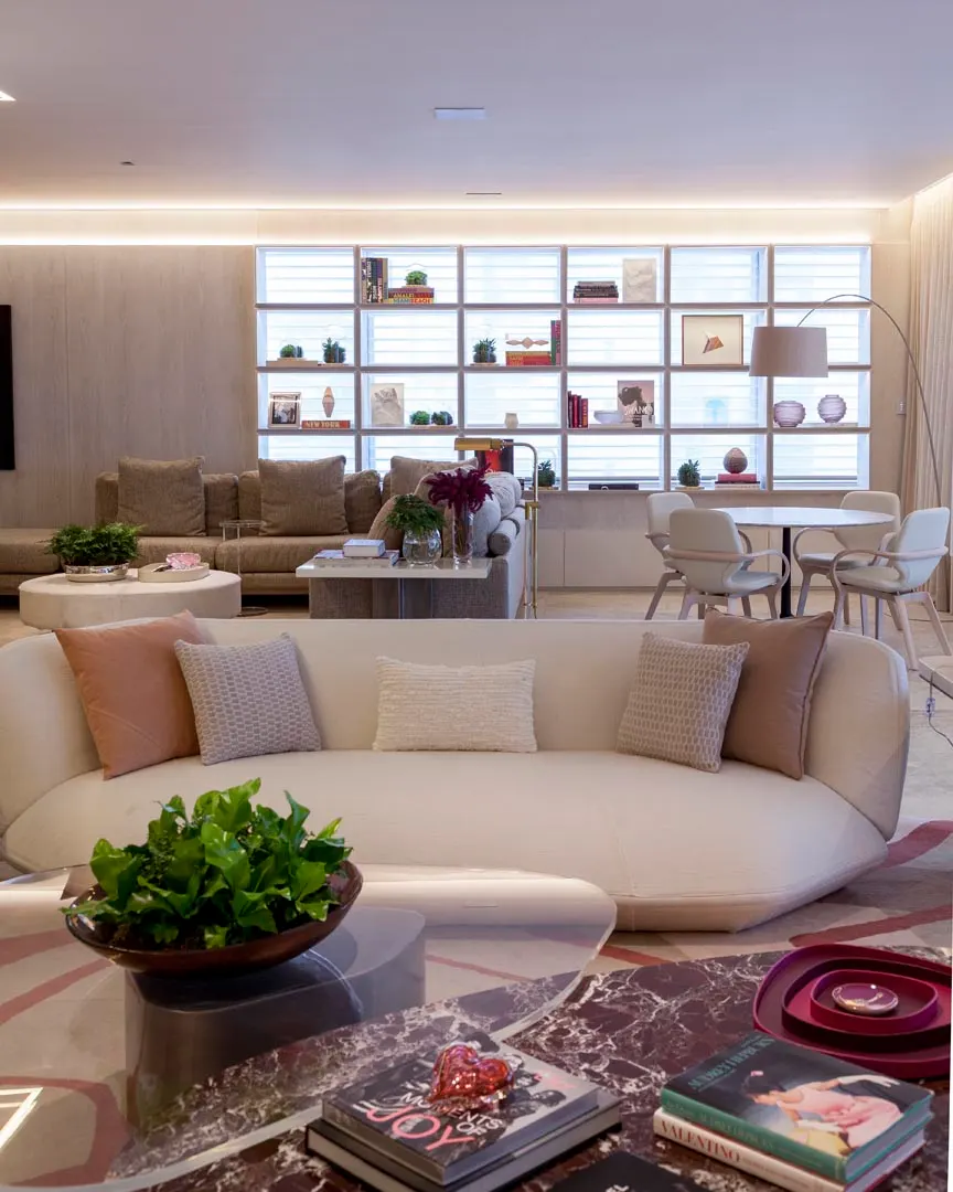 Apartamento Mattar, projeto de iluminação da WeLight